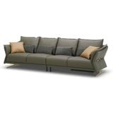  SOFA | Bộ Ghế Sofa bọc da Bò hiệu Kuka Home 9615 