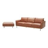  [GIẢM 40%] Ghế sofa bọc da bò KUKA Home 5607 