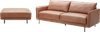  Ghế sofa bọc da bò KuKa Home 5607 