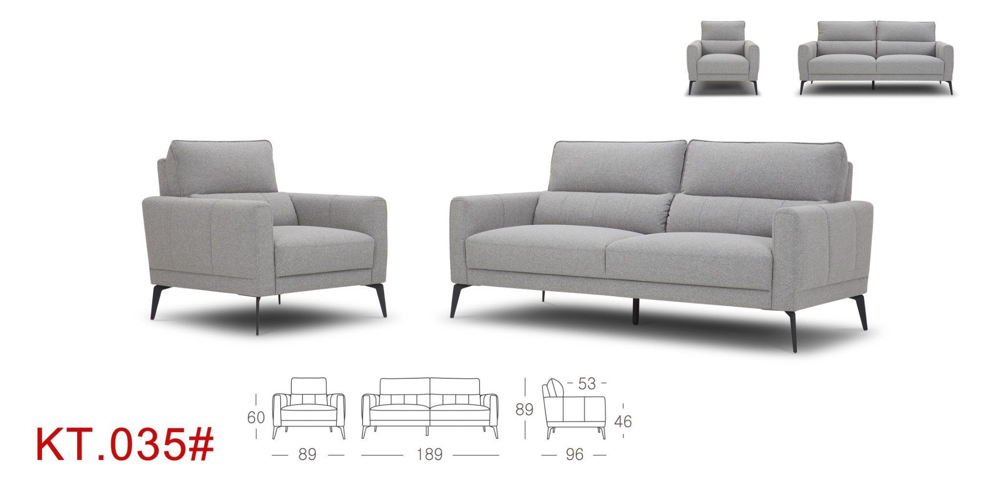  Bộ Ghế Sofa bọc da bò hiệu Kuka Home KT.035 