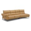 Bộ ghế sofa bọc da bò KUKA Home 8206
