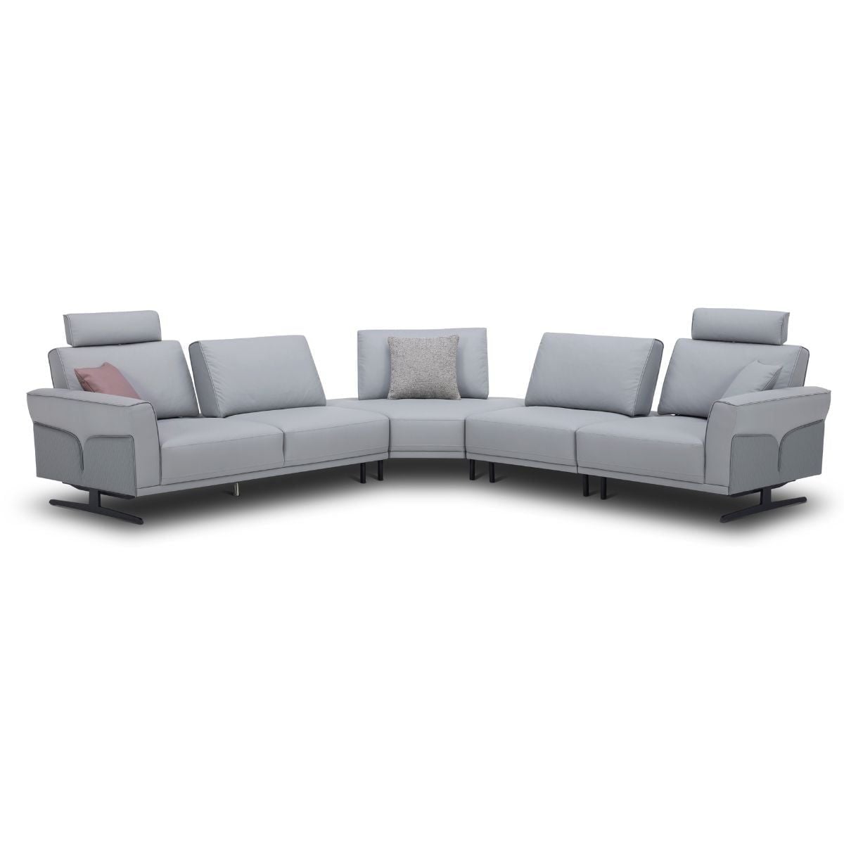 Bộ ghế sofa bọc da bò KUKA Home 9613 