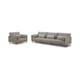  Bộ Ghế Sofa bọc da Bò Kuka Home 9632 