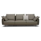  Bộ ghế sofa bọc da bò KUKA Home 9636 