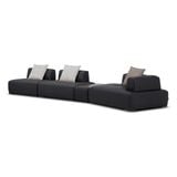  Bộ ghế sofa bọc da bò KUKA Home 9652 