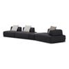 Bộ ghế sofa bọc da bò KUKA Home 9652