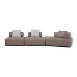  Bộ ghế sofa bọc da bò KUKA Home 9652 