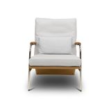  Ghế sofa thư giãn bọc da bò KUKA Home A9613 