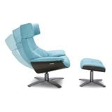  Ghế sofa thư giãn bọc da bò KUKA Home A985 