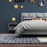  Giường ngủ bọc da bò Kuka Home B958 