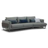  [GIẢM 40%] Bộ ghế sofa bọc da bò KUKA Home BY.689 