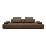  Bộ ghế sofa bọc da bò KUKA Home BY.786 