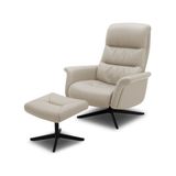  Ghế sofa thư giãn bọc da bò KUKA Home KG.A186 