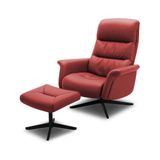  Ghế sofa thư giãn bọc da bò KUKA Home KG.A186 
