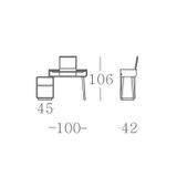  DRESSING TABLE | Bàn trang điểm hiệu Kuka Home PT3106TQ-A 