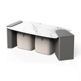  Bàn trà mặt đá KUKA Home PT3255TD-2 