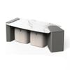 Bàn trà mặt đá KUKA Home PT3255TD-2