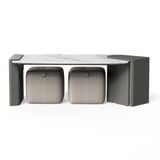  Bàn trà mặt đá KUKA Home PT3255TD-2 