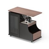  Bàn trà mặt gỗ KUKA Home PT3259TF 