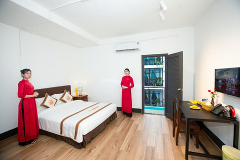  131 Phòng Suite Executive 2 Queen Beds 4 Khách - Balcony 