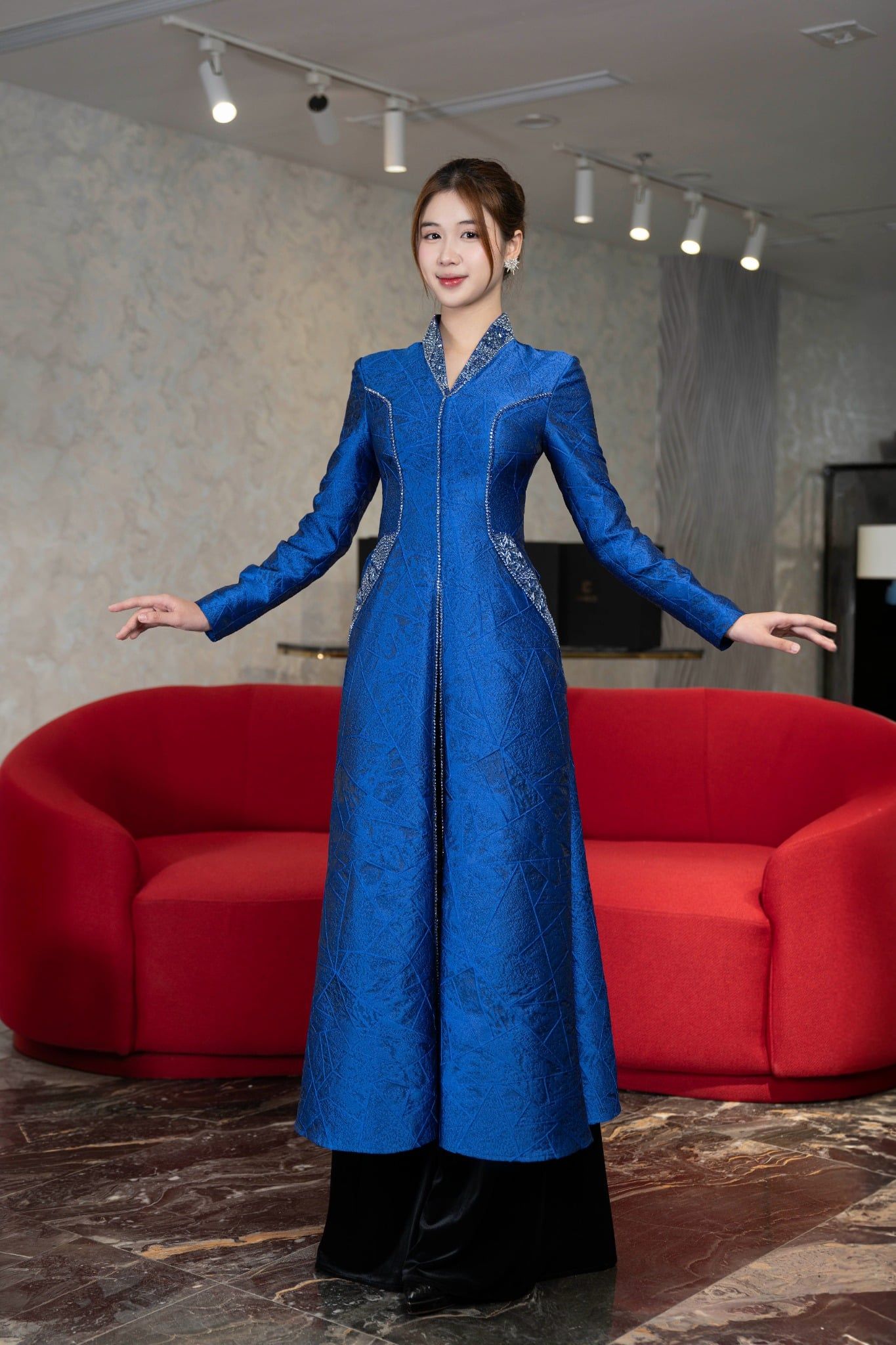  Áo Dài Azure Set 