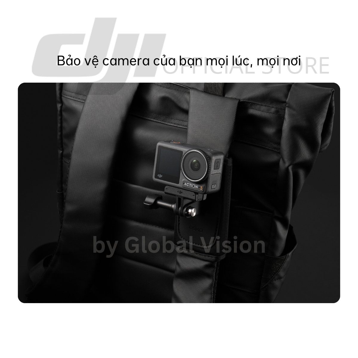 Phụ kiện kẹp balo gắn máy ảnh DJI dành cho Osmo Action