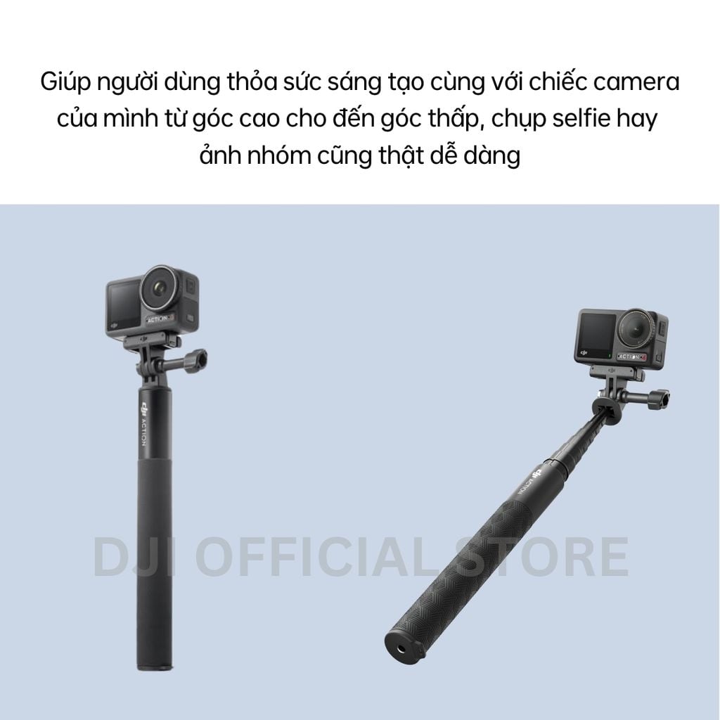 Gậy chụp ảnh cầm tay nối dài 1.5m DJI dành cho Osmo Action