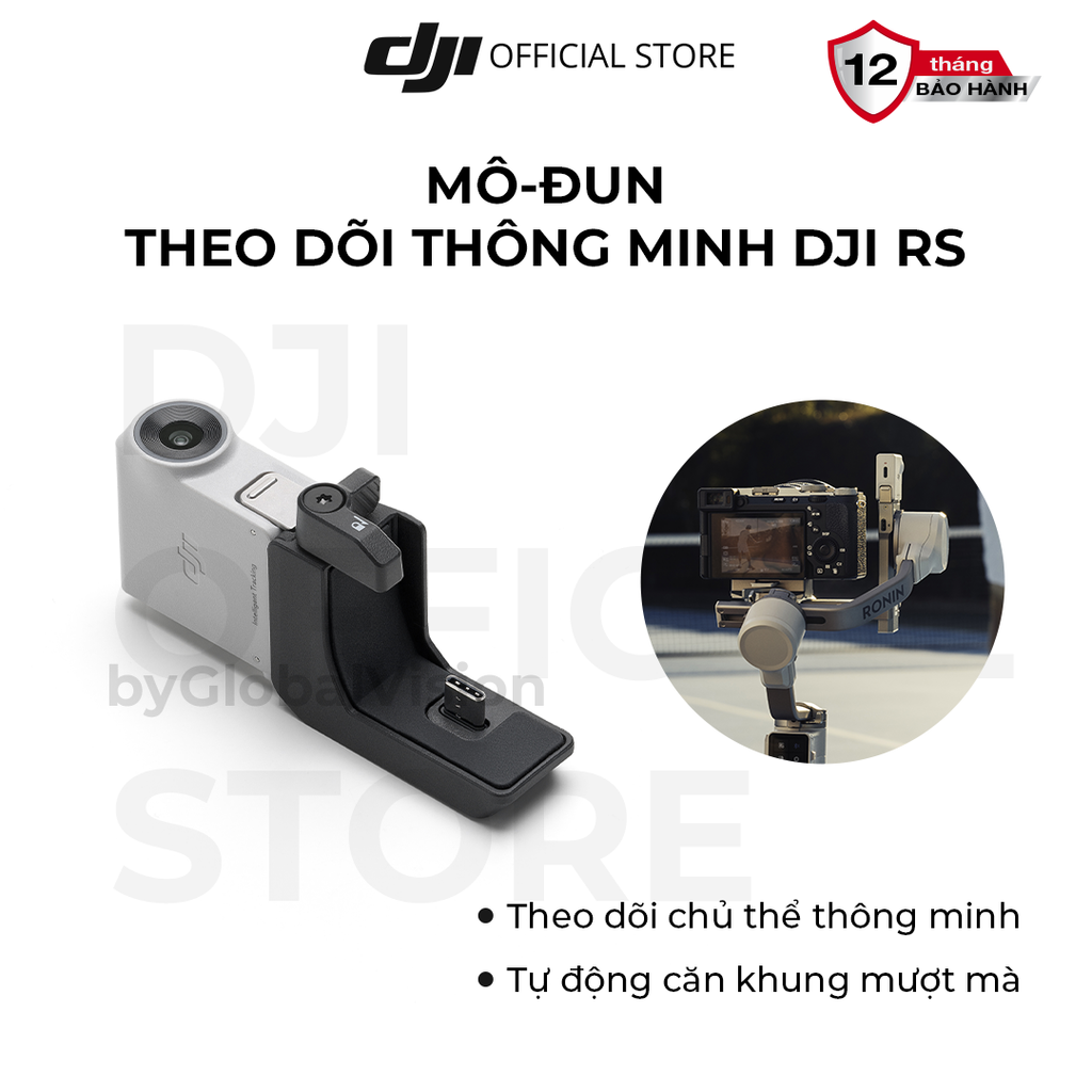 Phụ kiện mô đun theo dõi thông minh DJI RS cho gimbal máy ảnh