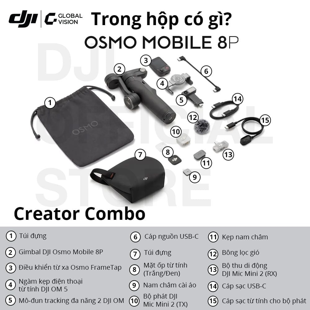 DJI Osmo Mobile 8P (OM8P)