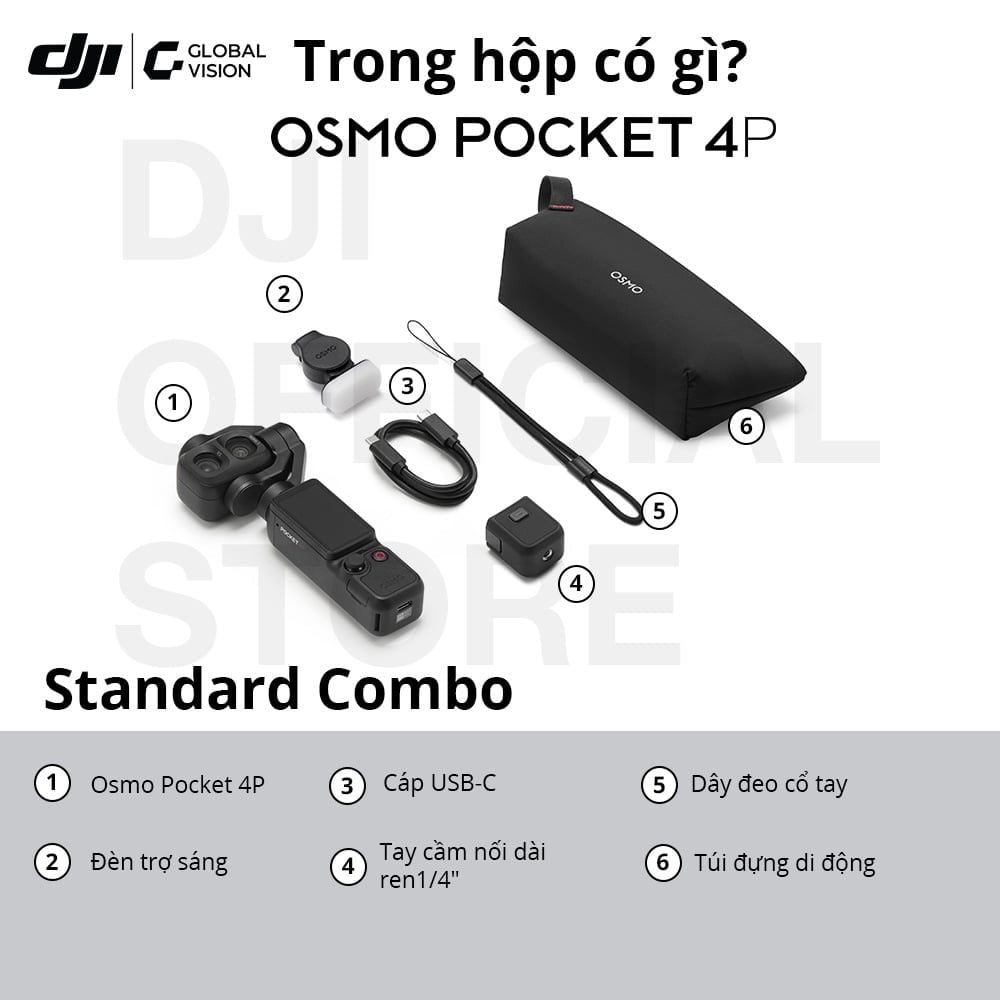 DJI Osmo Pocket 4P (DJI OP4P)