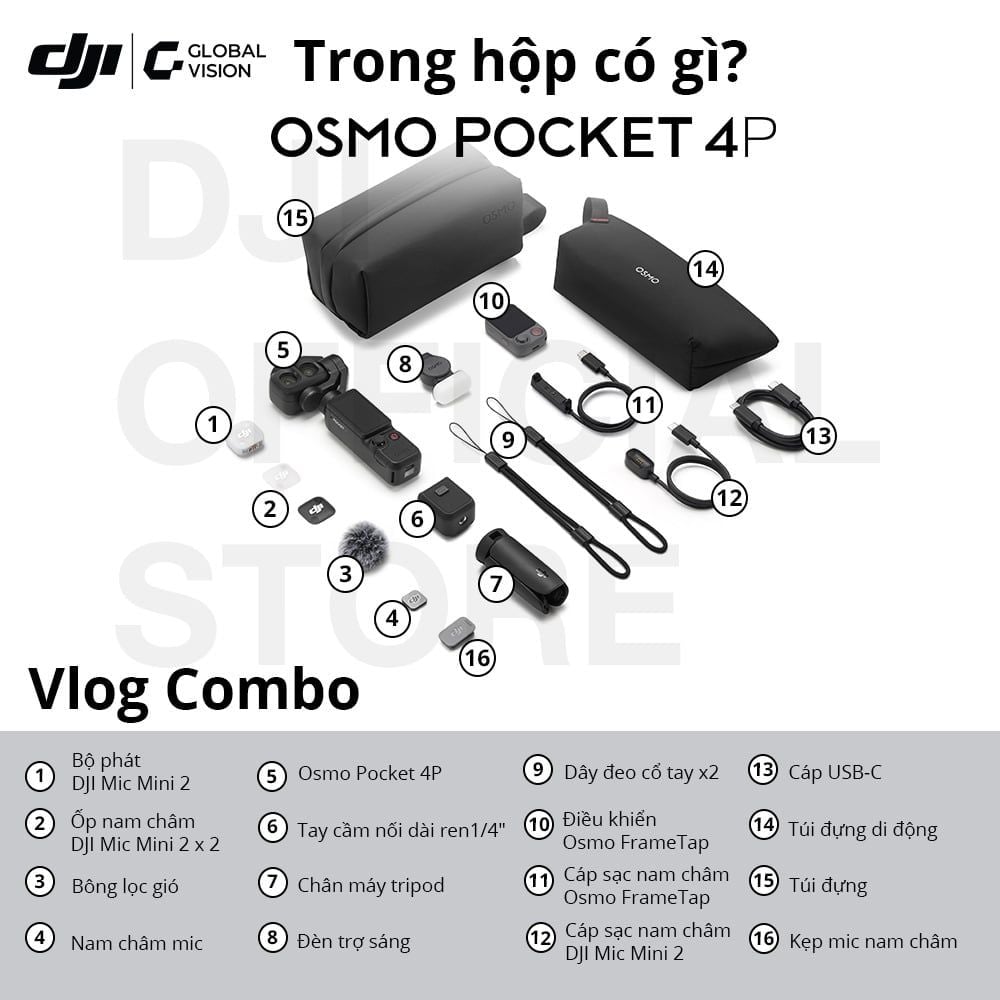 DJI Osmo Pocket 4P (DJI OP4P)