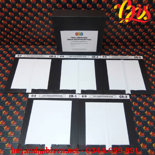  Bộ mẫu 3D đánh giá giữ nếp gấp AATCC 68720A 