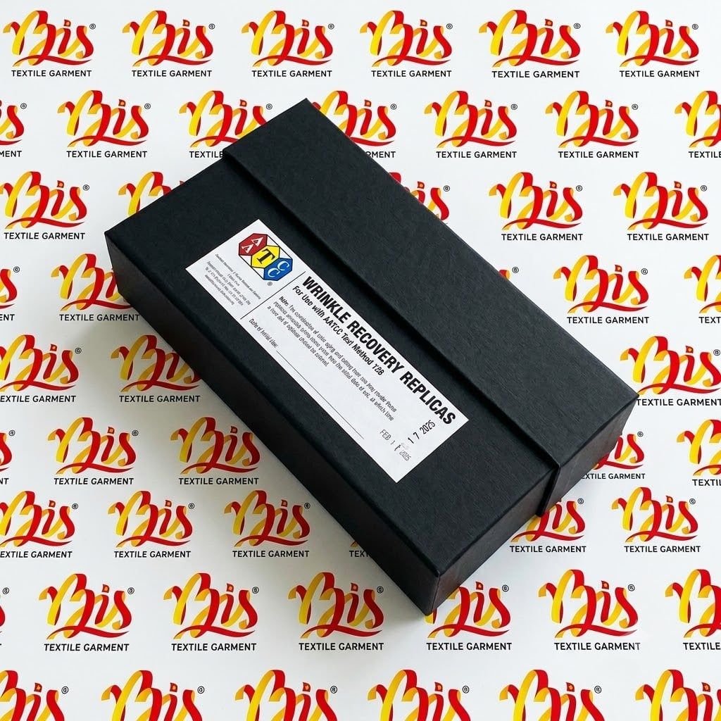  Bộ mẫu 3D đánh giá phục hồi nhăn AATCC 68390A 