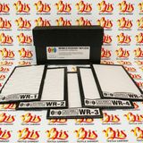  Bộ mẫu 3D đánh giá phục hồi nhăn AATCC 68390A 