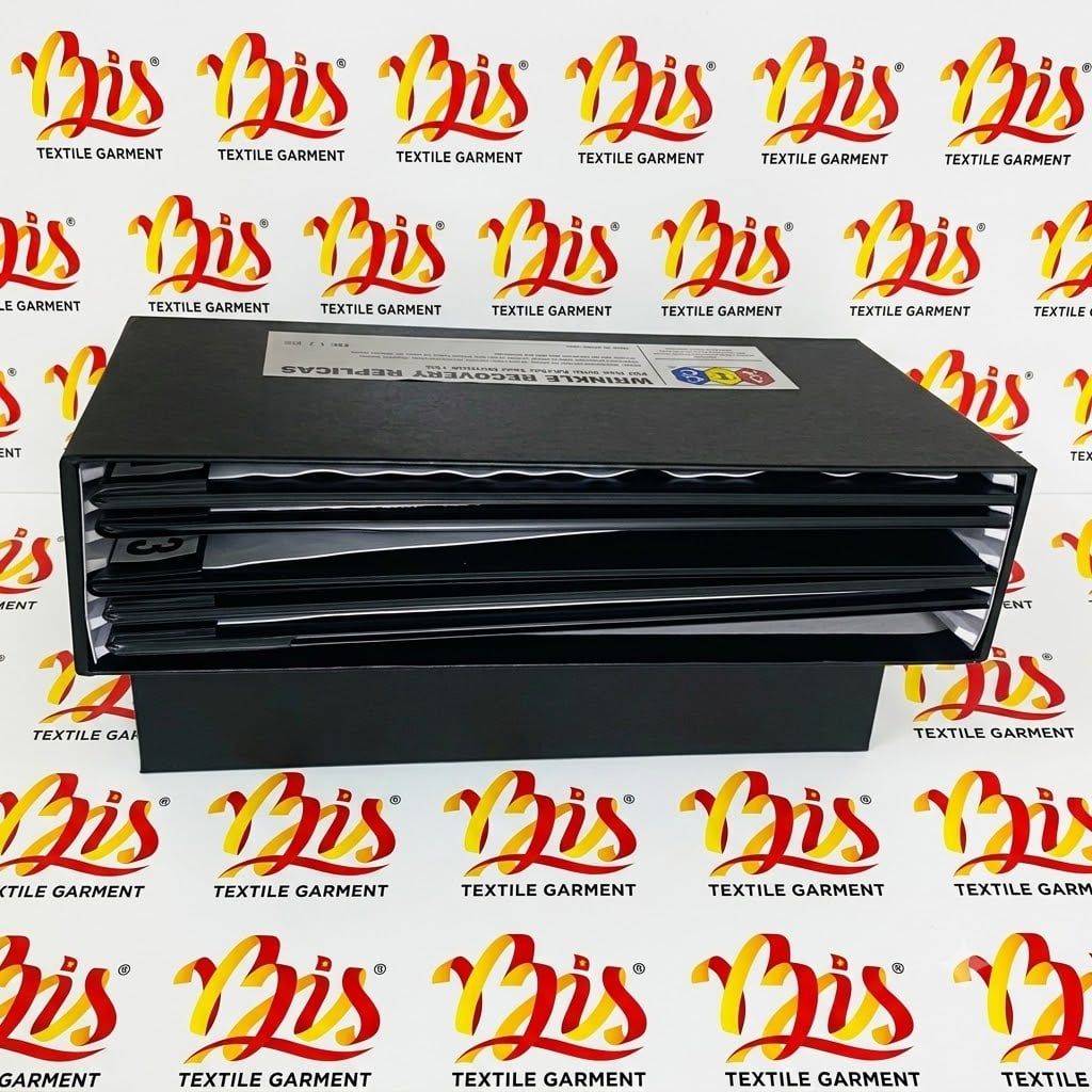 Bộ mẫu 3D đánh giá phục hồi nhăn AATCC 68390A 