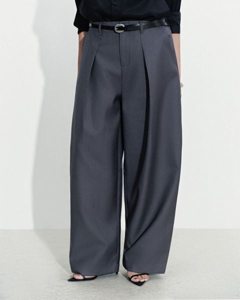  RELAX PLEATED TROUSERS 