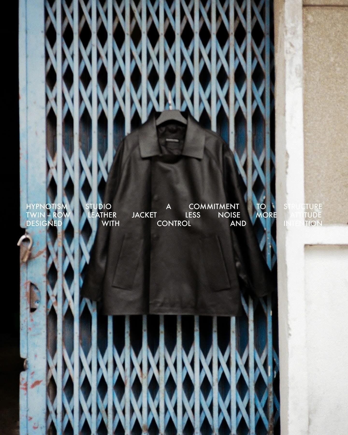  TWIN-ROW LEATHER JACKET 