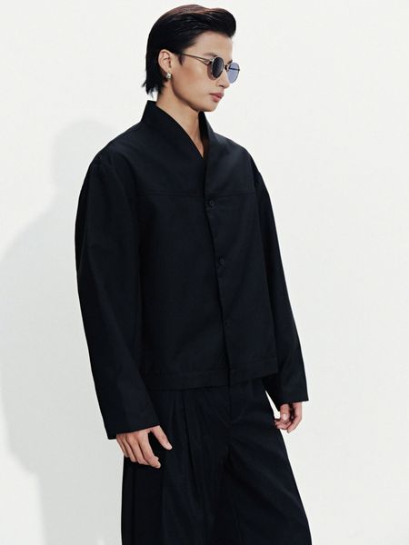  MANDARIN COLLAR JACKET 