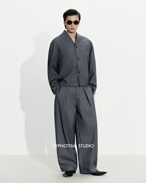  RELAX PLEATED TROUSERS 