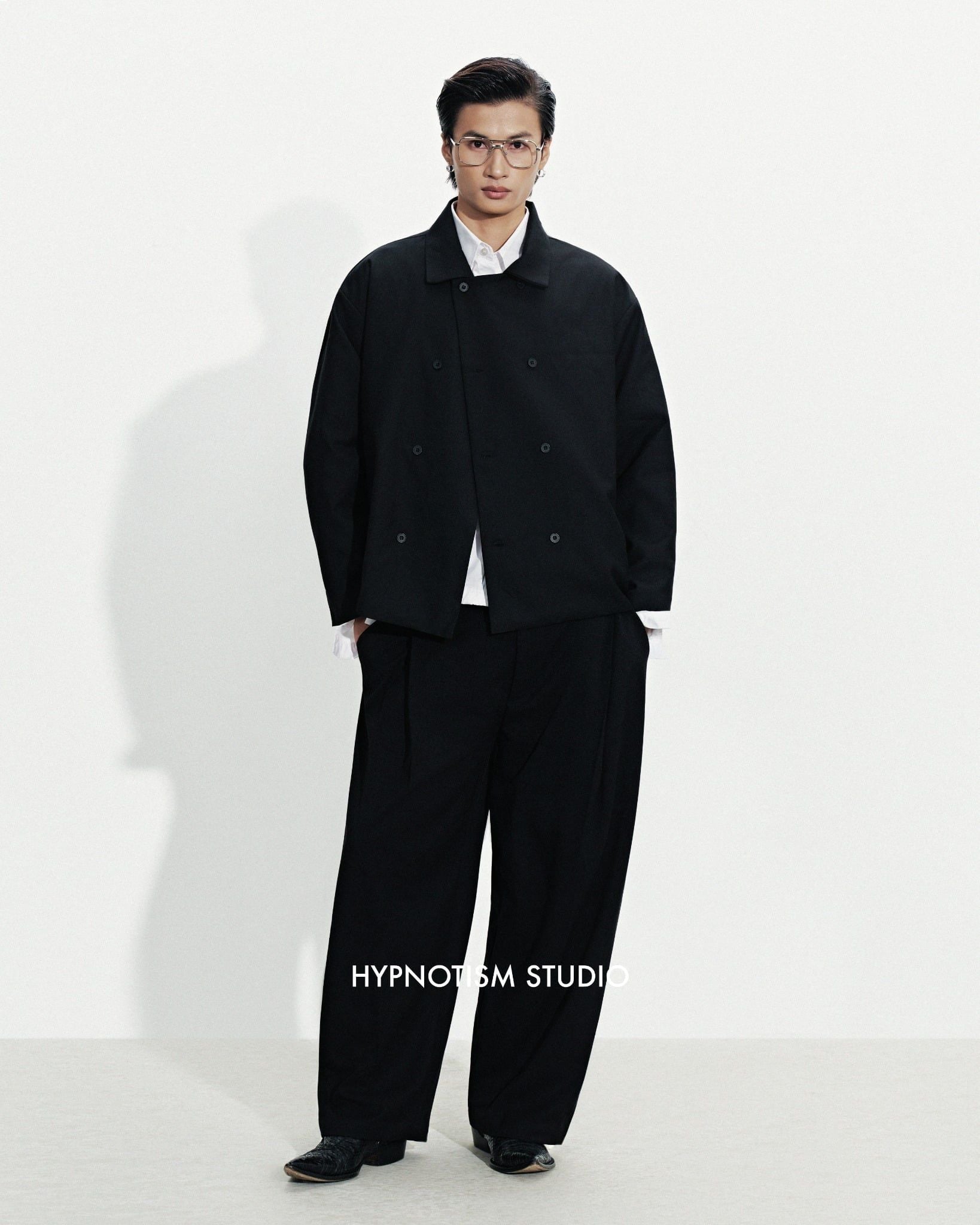  RELAXED PLEATED TROUSERS 