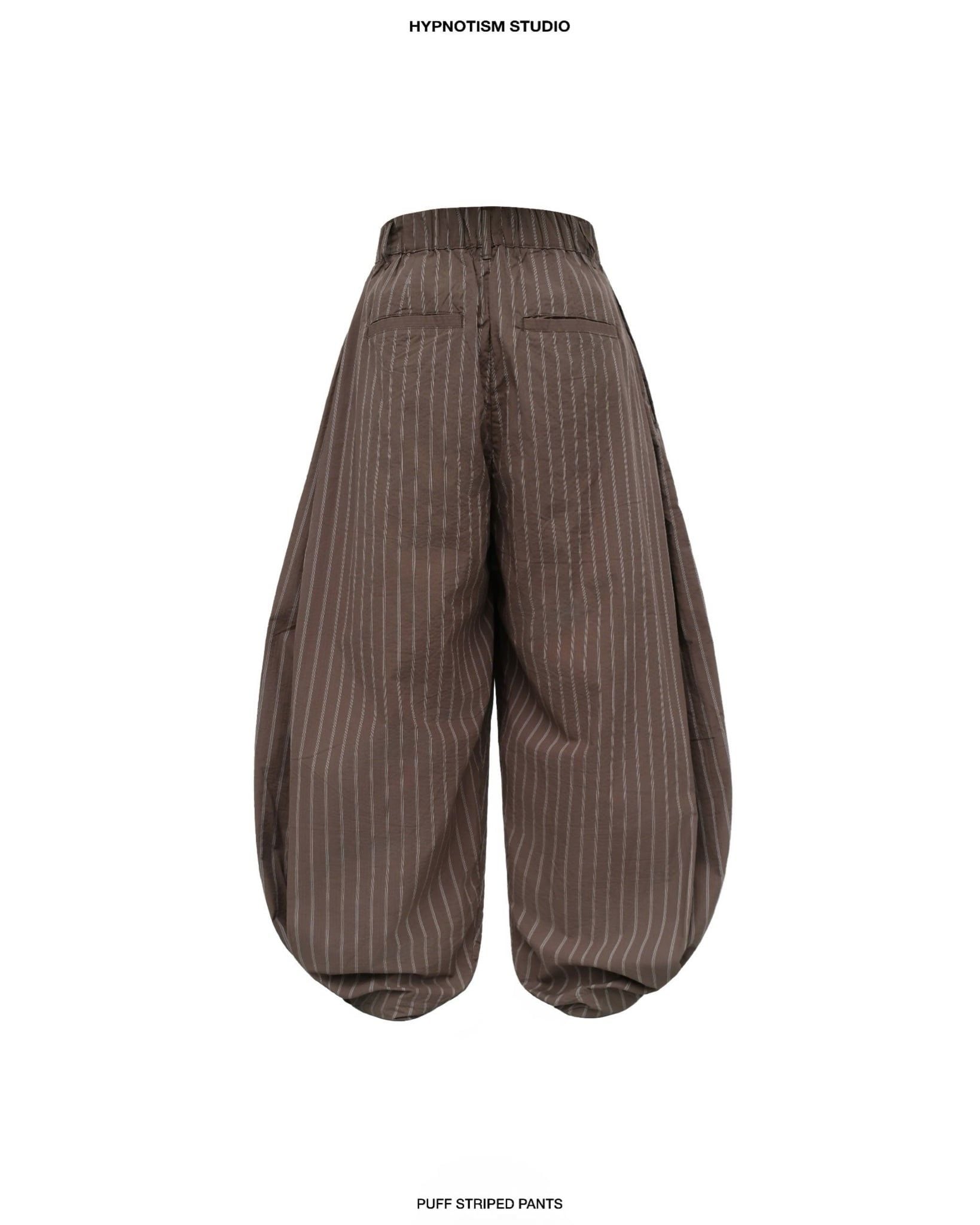  PUFF STRIPED PANTS 