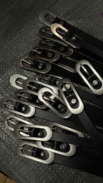  AURORA OVAL LEATHER BELT 