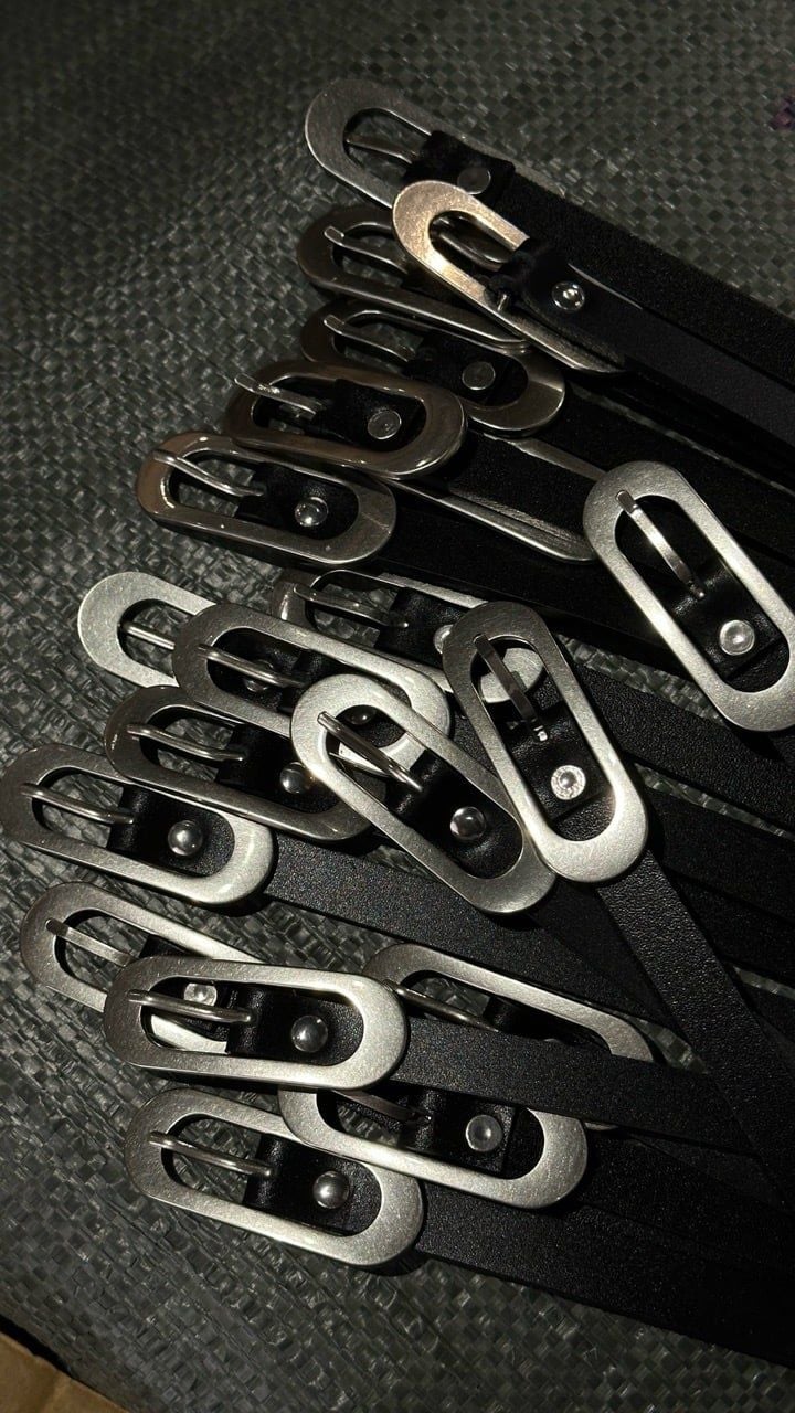  AURORA OVAL LEATHER BELT 