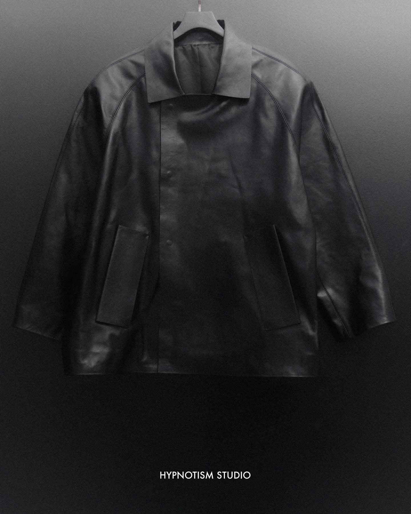  TWIN-ROW LEATHER JACKET 