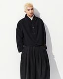  MANDARIN COLLAR OVERSHIRT 