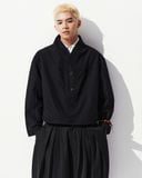  MANDARIN COLLAR OVERSHIRT 