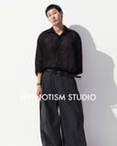  OPEN WEAVE LINEN SHIRTS 