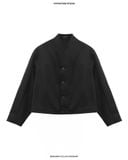  MANDARIN COLLAR OVERSHIRT 