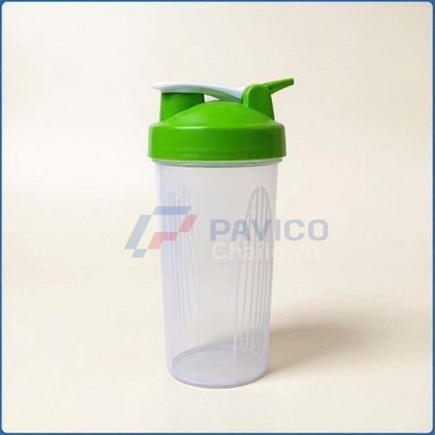 Bình lắc đựng nước đựng sữa Wey tập gym tập thể thao Pickerball 400ml 600