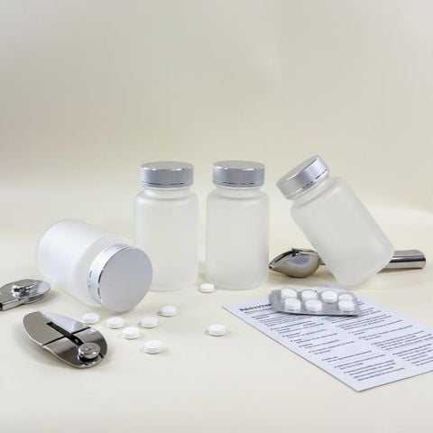 Lọ phun mờ 100cc đựng dược phẩm viên nén viên nhộng